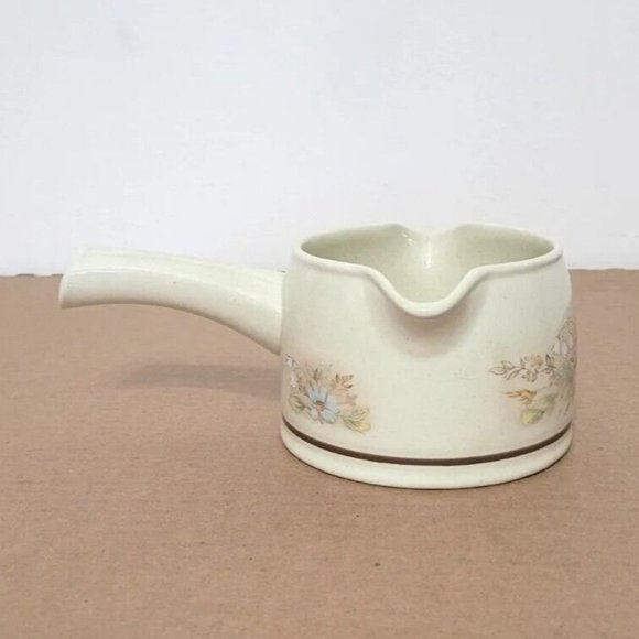Vintage Royal Doulton Lambethware Florinda Ceramic Gravy Boat Floral Print 1980 - Picture 3 of 10